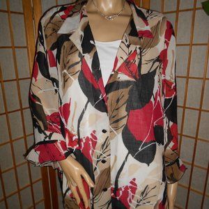 ALFRED DUNNER 2pc Look 2fer Top